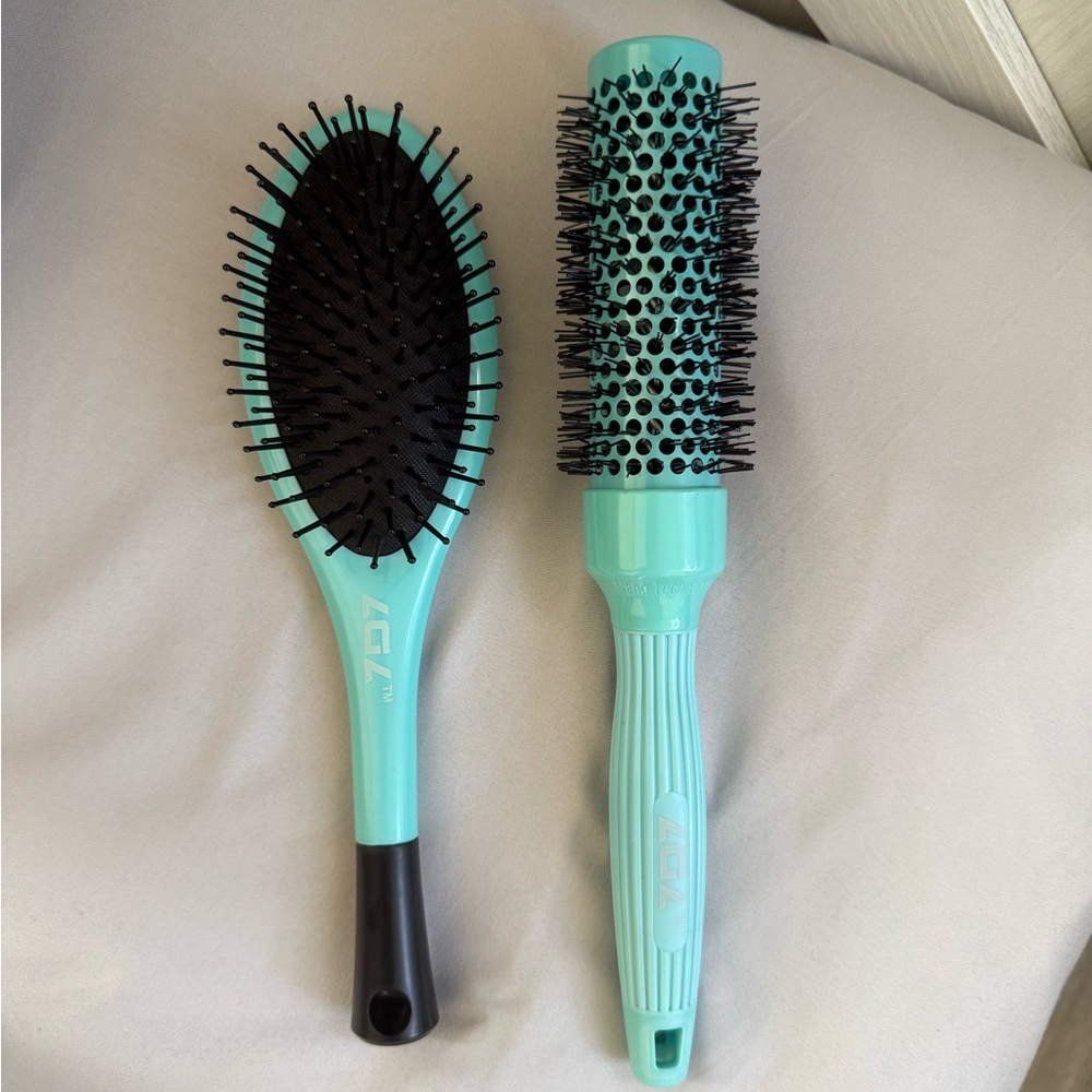 Teal Hair Styling Tools Set - Comb Set
